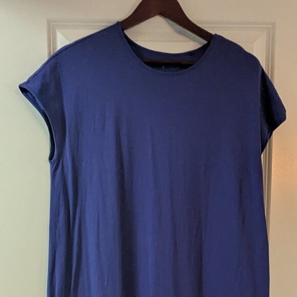 Universal Standard Iconic Geneva Crew Neck Dress - Size S (14/16) in Lapis - Picture 2 of 4